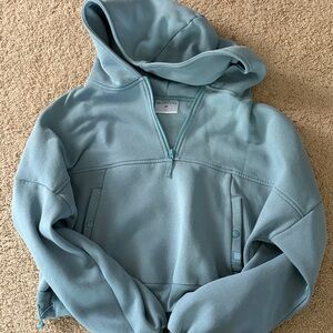 Women's Blue Hoodie Sweater